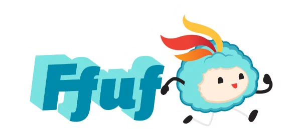 ffuf logo with running mascot