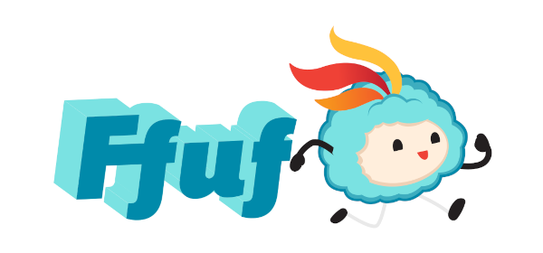 ffuf logo with running mascot