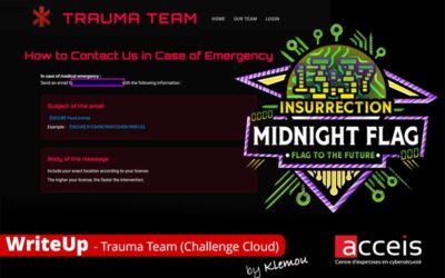 Writeup Final Midnight 2025: Trauma – Trauma Team (Challenge Cloud)